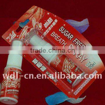 strawberry fresh breath spray