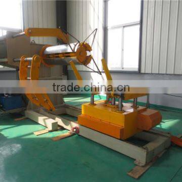 Metal Hydraulic Decoiler with Coil Car(10 tons)