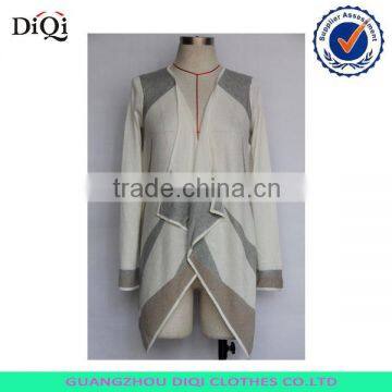 white and grey women cardigan s/s collection long sleeves cardigan