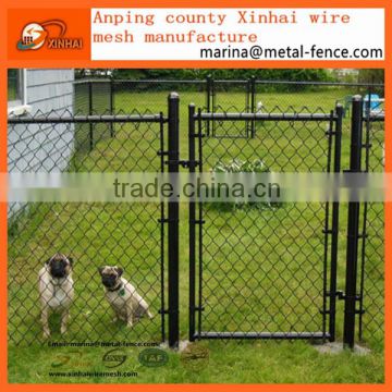 Galvanized/PVC coated chain link fence( diamond wire mesh)