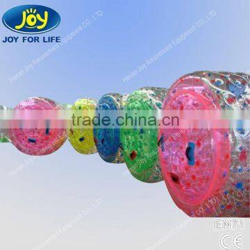 Absorbingly plastic hot-sell inflatable water drum roller game