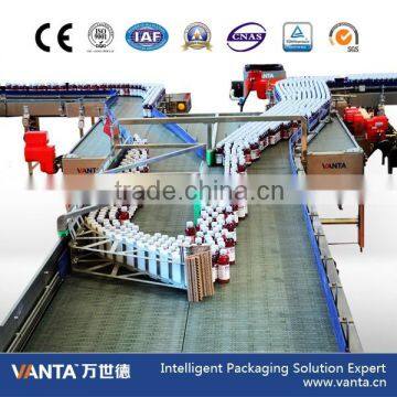 Pressureless Bottle Accumulation Platform