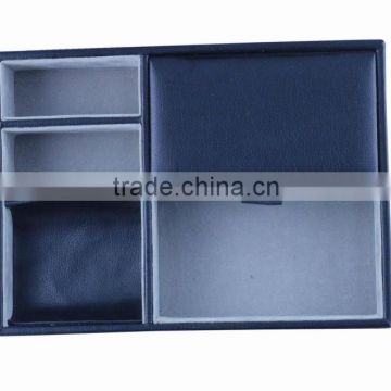 Decorative multifunction storage boxes/pu leather remote contral box