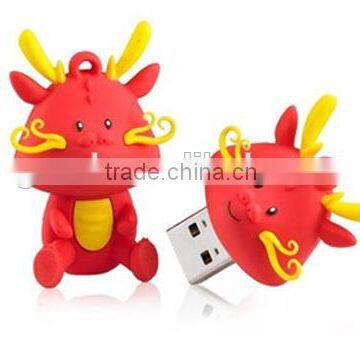 Hot Promotion PVC cartoon Usb Memory Stick, with optional capacity Customized design Usb flash drive, cute promotional USB