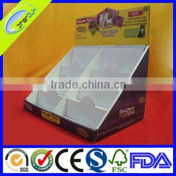 retail cardboard display boxes with template