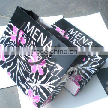 fancy paper bag for cloth,garments,apparel