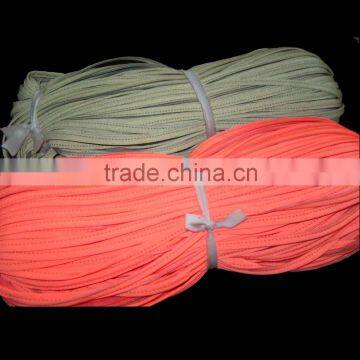 OEM Color High Visible Polyester Reflective Spandex Piping/reflective Piping photo-4