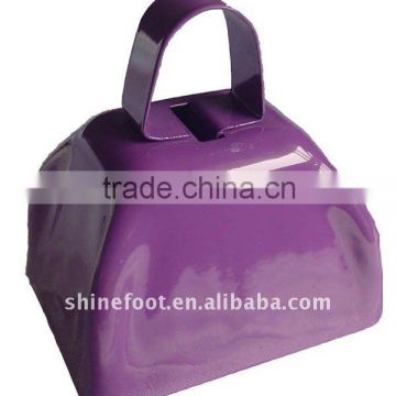 3inch metal cow bell with your logo printed for promotion