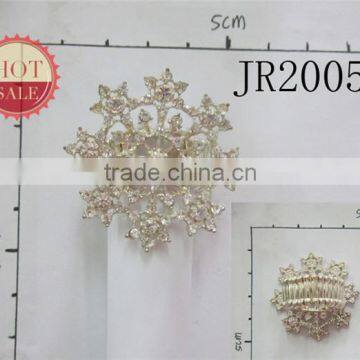 2014 Fashion Christmas Silver Alloy SnowFlake Ring