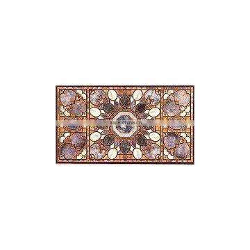 Marble Inlay Table Top , Pietra Dura Table tops