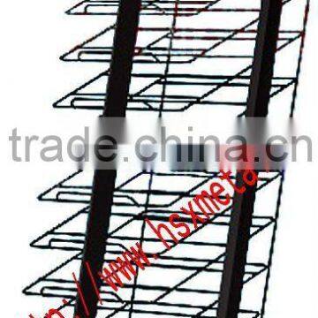 Metal ajustable display stand/rack foy tiles for showroom HSX-126