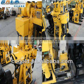 hydraulic top-drive power head drilling rig