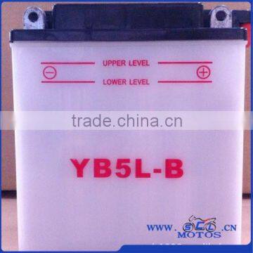 SCL-2012122243 vented plumbic acid battery for YB5L-B motorcycle parts