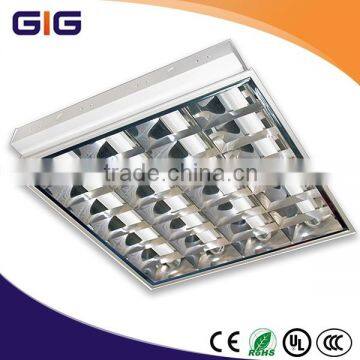 T8 Hot sale CE Approved Recessed Office grille lighting fixture 4x18w