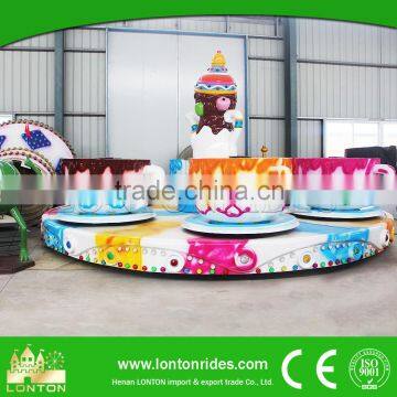 Hot sell China factory supply indoor kids amusement rides tea cup for sale manufatuers in China