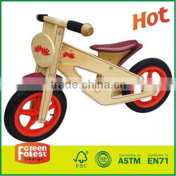 high five green forest wooden toys wooden bike