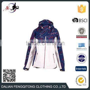 high quality women windproof jacket hardshell clothing