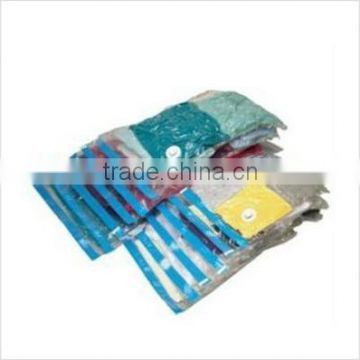 vacuum plastic bag/space saving vacuum compressed organizer