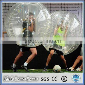 PVC/TPU Adult Human Sized Soccer Bubble Ball/Soccer Bubble