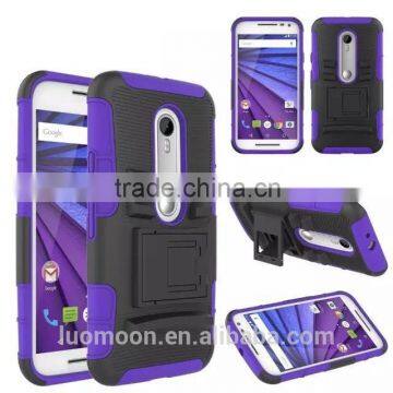 Display Rack Armed Phone Case Cover Back for Moto G3