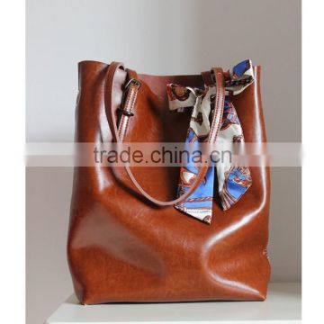 2015 fashionable lady handbag, handbag leather