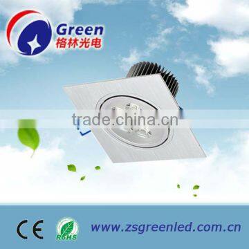 7W/12W COB Grille Light Rotating Recessed LED Downlight