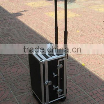 Good design aluminum cosmetic trolley case