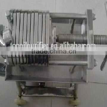 TOP Small Size Deft Design Used Diesel Oil Recycling Filter Press