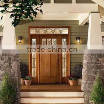 flat fancy mahogany exterior doors