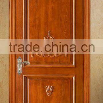 2016 New Design Interior PVC coated for rooms MDF Wooden Doors