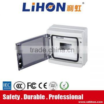 IP 65 protection Lever 4 way outdoor use power fireproof distribution box