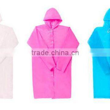 YunShang Cheap Adult Disposable pe Long Raincoat
