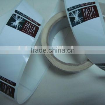 Guangzhou factory high quality cheap self adhesive labels for clear bottles