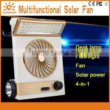 High quality new style portable and durable solar power mini fan