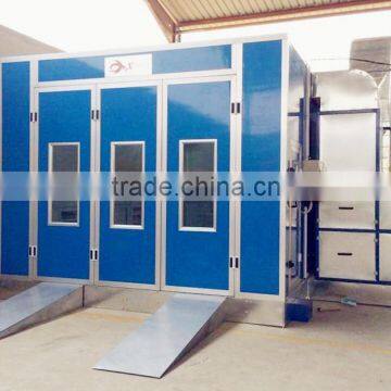 CE Approved Electric Lacquer Finish Water Paint Spray Booth photo-3