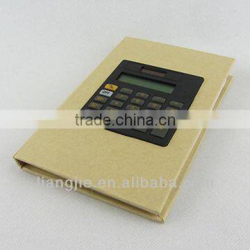 ECO COMBINED STICKY NOTE WITH CALCULATOR IN THE COVER