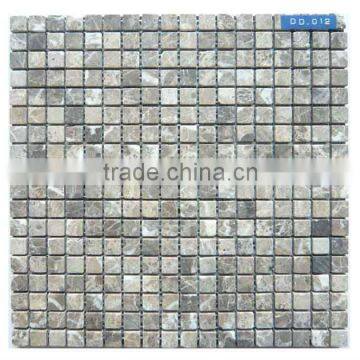 grey stone mosaic tile