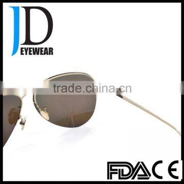 Shenzhen Eyeglasses Factory Produce Your Own Logo Metal Sunglasses