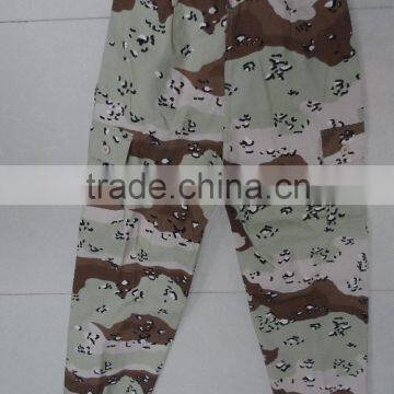OEM White Dot Brown Printed Cotton Polyester Ripstop Strong Anti Tearing European Camouflage Military Uniform photo-4