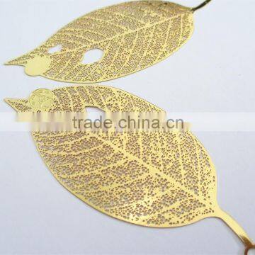 Copper Leaves Bookmark,gold Bookmark photo-2