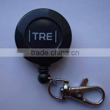 printing id card reel with carabine hook