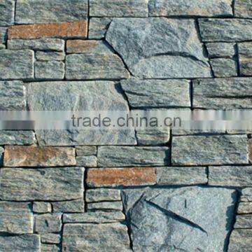 China Best Natural Green Quartzite Ledgestone Veneer