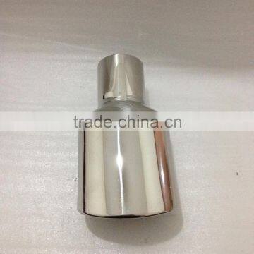 Factory Mirror polished Single Outlet Exhaust Pipe