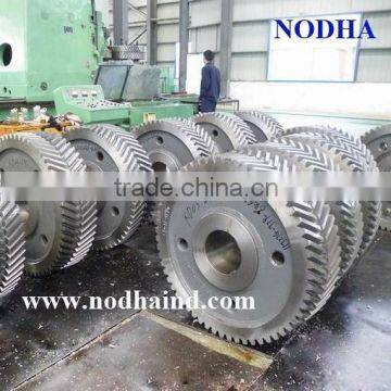 large Helical gear, custom gears, mod M8-M25 27