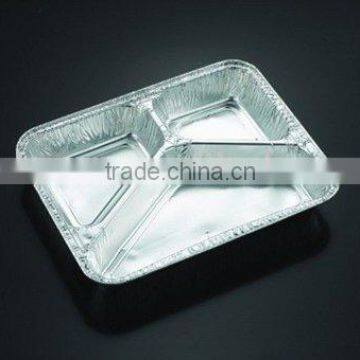 Three Compartment Aluminium Container photo-2