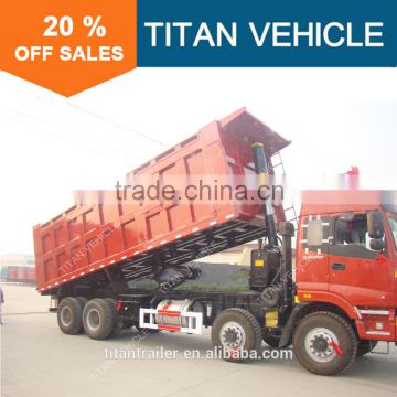 Titan 10 Ton 6 Wheels / 8 Wheel Tipper Truck For Sale