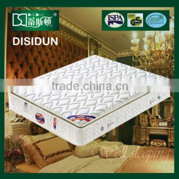 Pocket spring medium soft mattress latex spring thick mattress