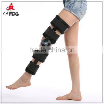 Surgical Supplies adjustable orthopedic knee brace Walker & Rollator ROM hinged knee support with FDA CE certificate