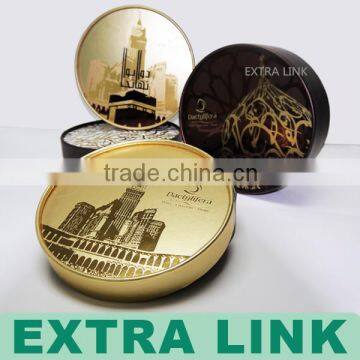 China Manufacture Luxury Cardboard Round Shaped Gift Box,wine box ,chocolate box