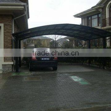 wooden carport